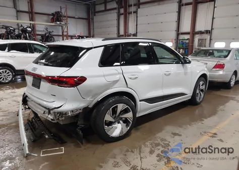 2025 Audi Q6 E-Tron Premium Plus Quattro from USA, damaged, VIN WA124BGF4SA056243